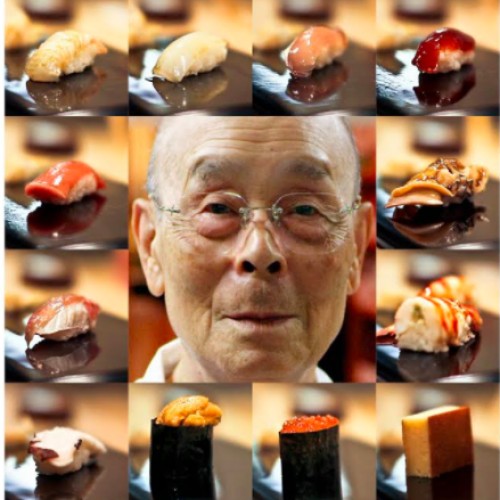 Jiro dreams of sushis