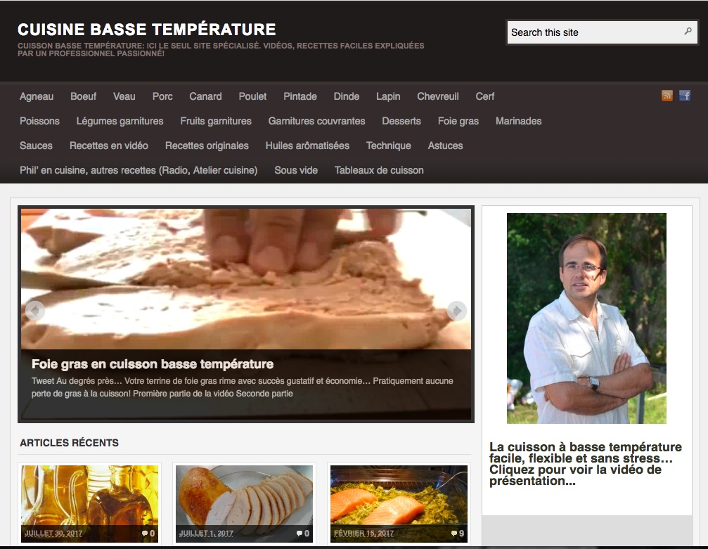 Cuisine basse température