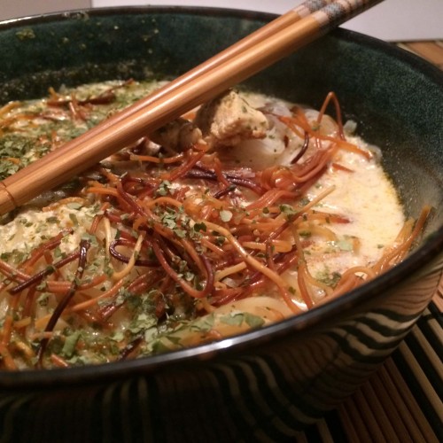 Khao Soi Chiang Mai : soupe de nouilles au curry